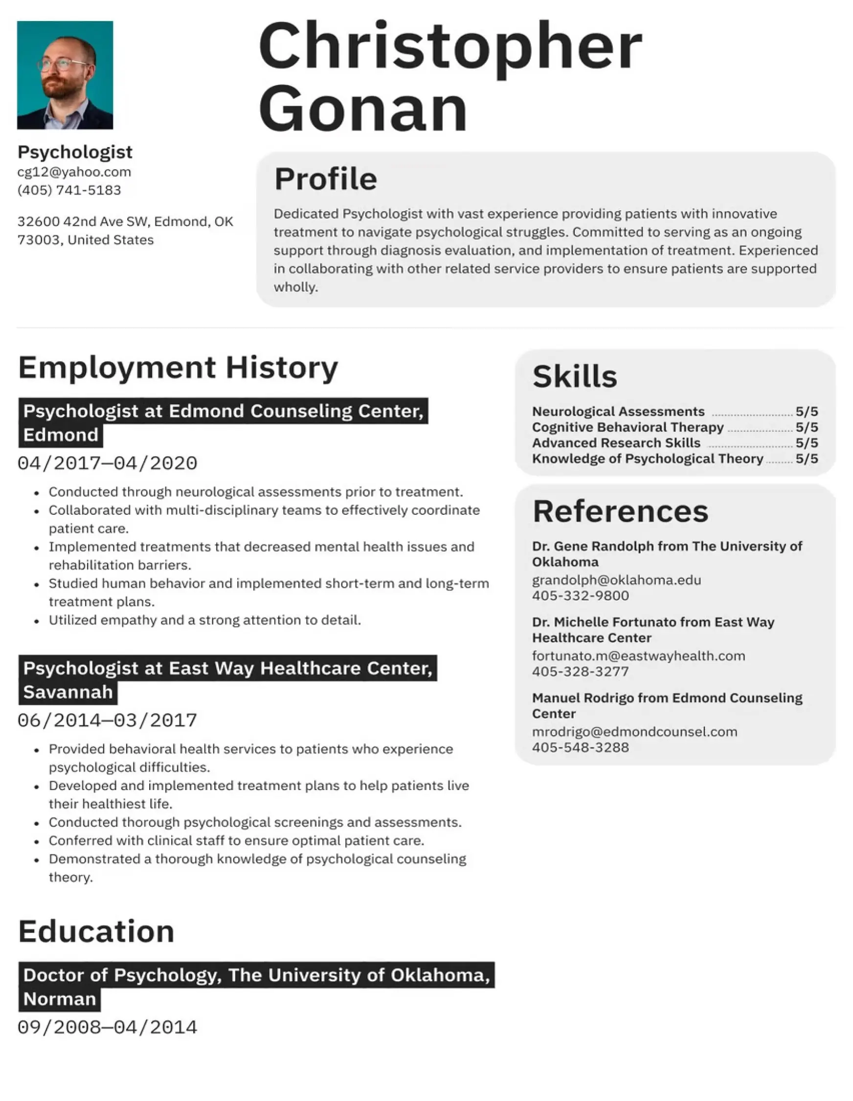 resume_example_1