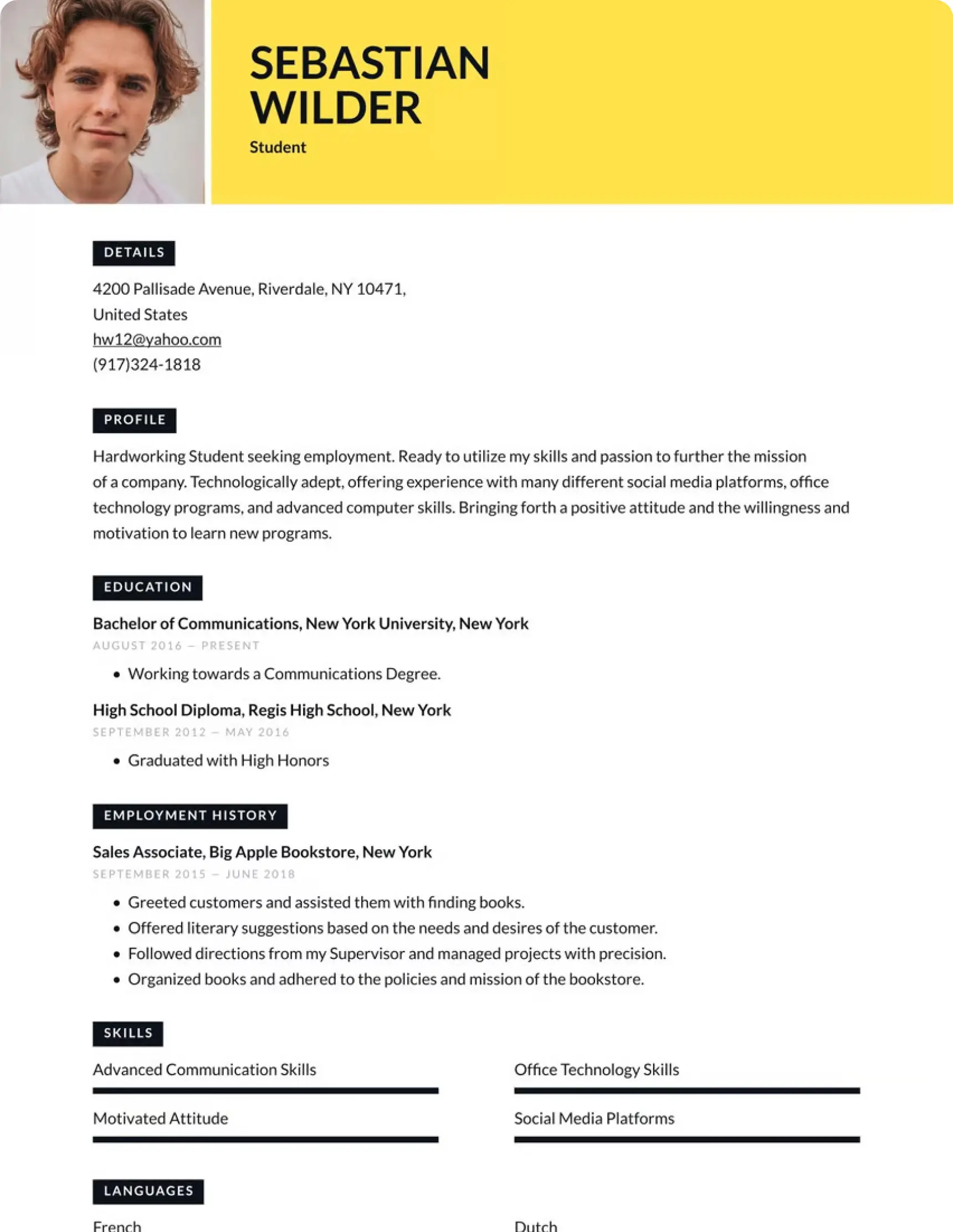 resume_example_1