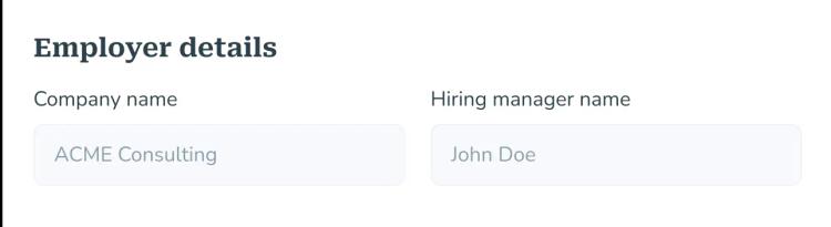 Cover letter section 2